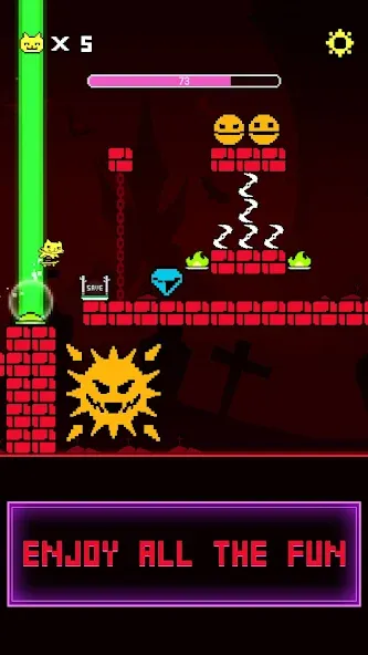 Underground Race — Arcade Game (Ритм Дэш) [MOD: Бесконечные деньги] - Скриншот 2