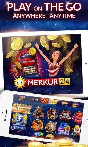 Merkur24 – Slots & Casino (Меркур24 Казино) [MOD: Много монет/Энергии] - Скриншот 4