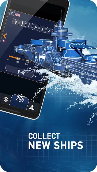Fleet Battle — Sea Battle [MOD: Premium/Unlocked] - Скриншот 5