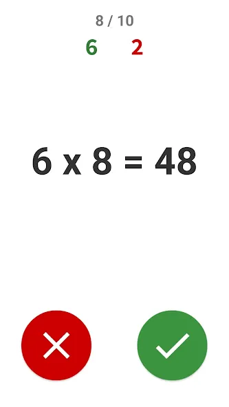 Multiplication Games Math quiz [MOD: Бесконечные деньги] - Скриншот 1