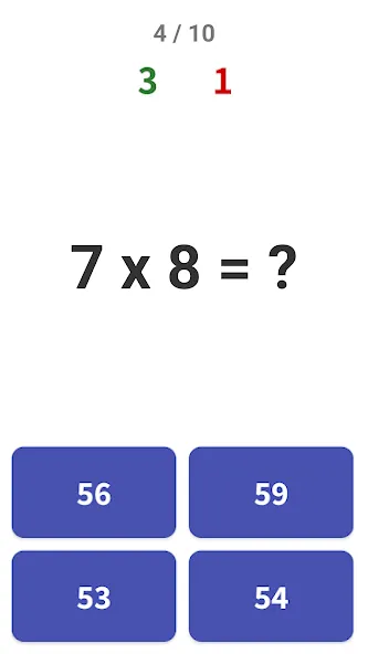 Multiplication Games Math quiz [MOD: Бесконечные деньги] - Скриншот 3