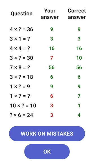 Multiplication Games Math quiz [MOD: Бесконечные деньги] - Скриншот 4