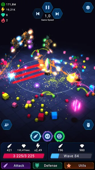 Epic Rush — Idle Tower Defense (Эпик Раш) [MOD: Много монет/Энергии] - Скриншот 2