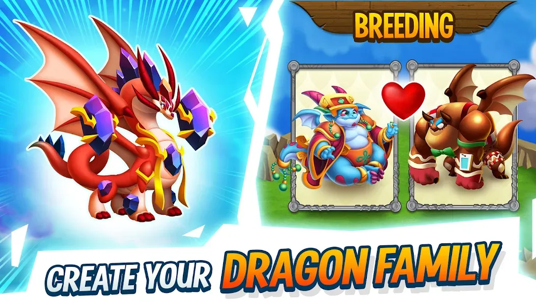 Dragon City: Mobile Adventure [MOD: Все разблокировано] - Скриншот 1