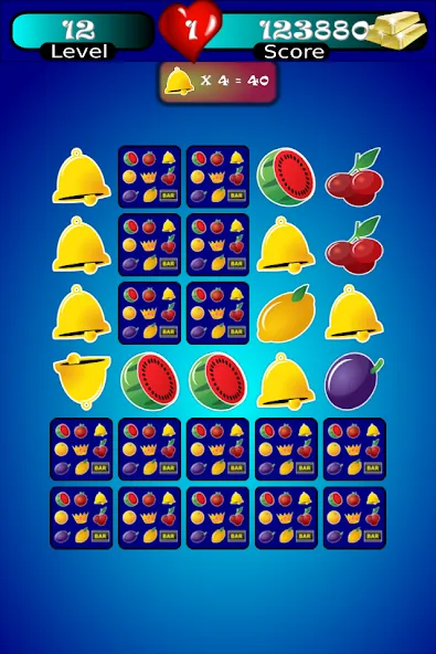 Slot Machine Fruit Memory A (Слотмашина Фруктовая Память А) [MOD: Бесконечные деньги] - Скриншот 1