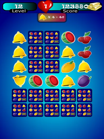 Slot Machine Fruit Memory A (Слотмашина Фруктовая Память А) [MOD: Бесконечные деньги] - Скриншот 5