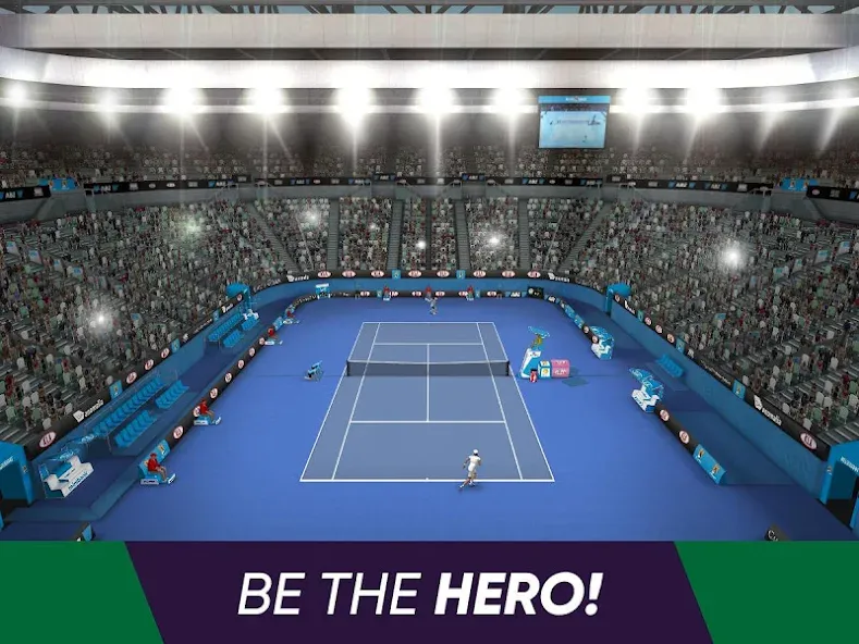 Tennis World Open 2024 — Sport (Теннис Ворлд Опен 2023) [MOD: Меню/Много денег] - Скриншот 2
