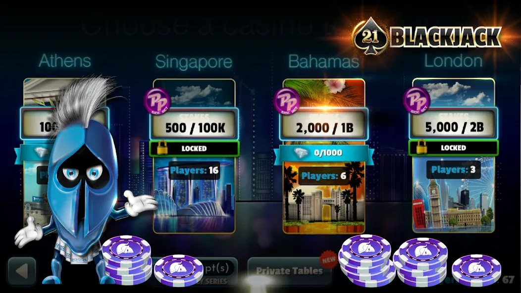 BlackJack 21 — Online Casino [MOD: Мод Меню/Взлом] - Скриншот 2