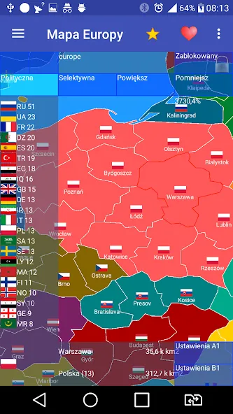 Europe map [MOD: Premium/Unlocked] - Скриншот 1