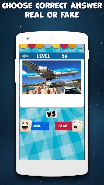 Real or Fake Test Quiz [MOD: Мод Меню/Взлом] - Скриншот 2