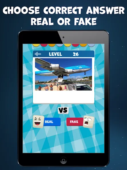Real or Fake Test Quiz [MOD: Мод Меню/Взлом] - Скриншот 5