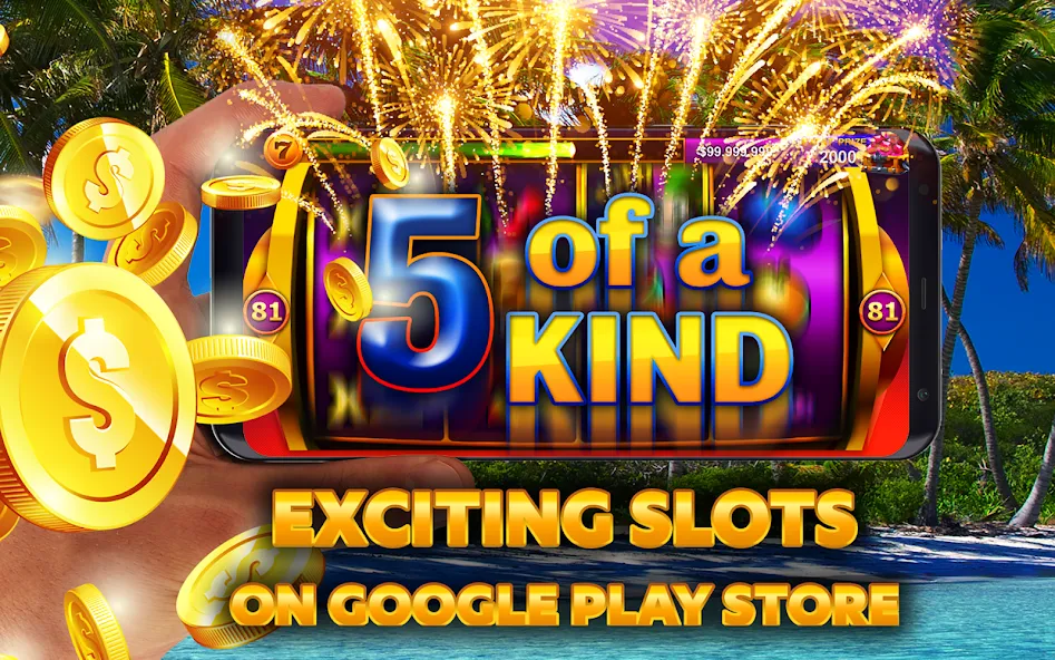 Casino Slots — Slot Machines [MOD: Бесконечные деньги] - Скриншот 2