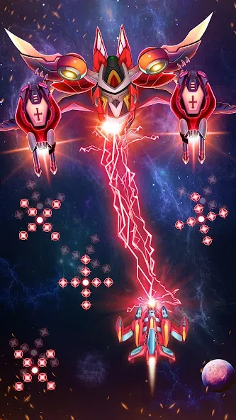 Galaxy Attack — Alien Shooter (Гэлэкси аттак) [MOD: Разблокировано] - Скриншот 4
