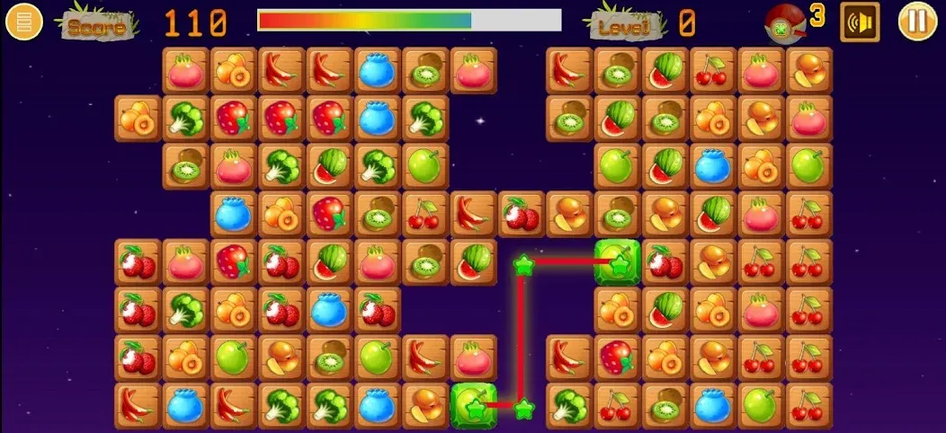 Link fruits — fruit match pair [MOD: Все разблокировано] - Скриншот 4