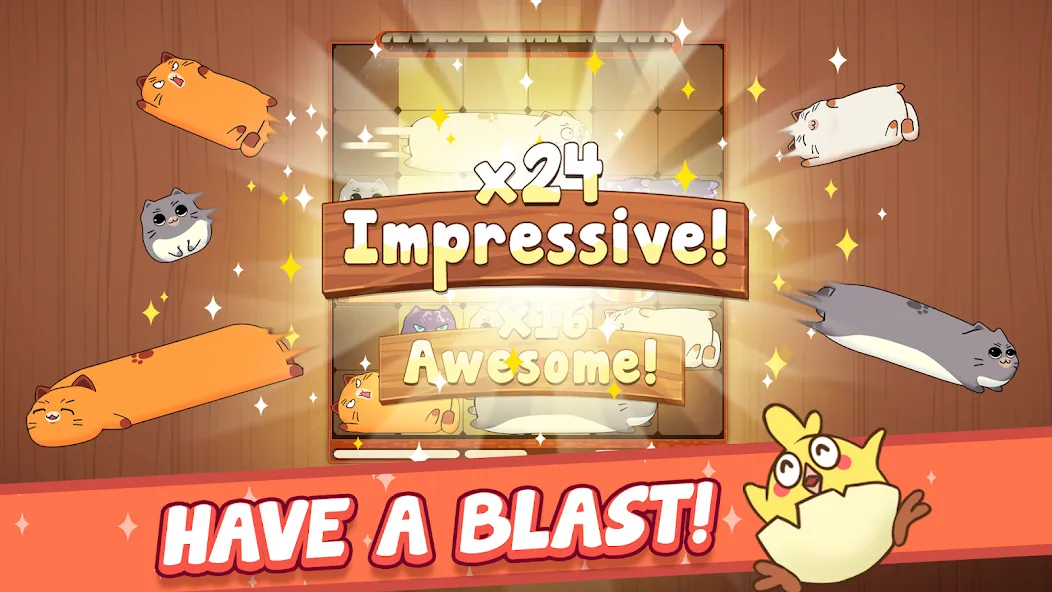 Haru Cats: Cute Sliding Puzzle (Хару Кэтс) [MOD: Все открыто] - Скриншот 2