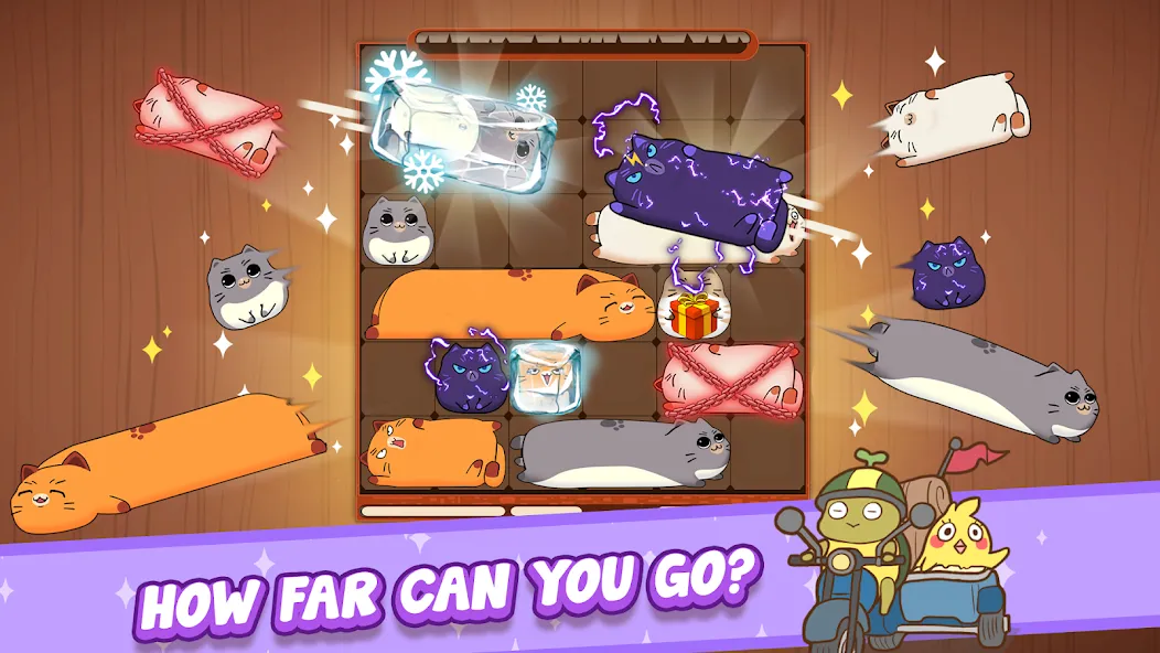 Haru Cats: Cute Sliding Puzzle (Хару Кэтс) [MOD: Все открыто] - Скриншот 3