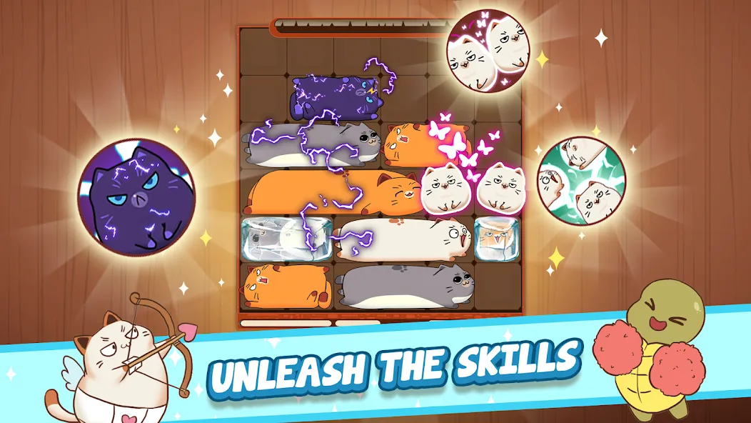 Haru Cats: Cute Sliding Puzzle (Хару Кэтс) [MOD: Все открыто] - Скриншот 4