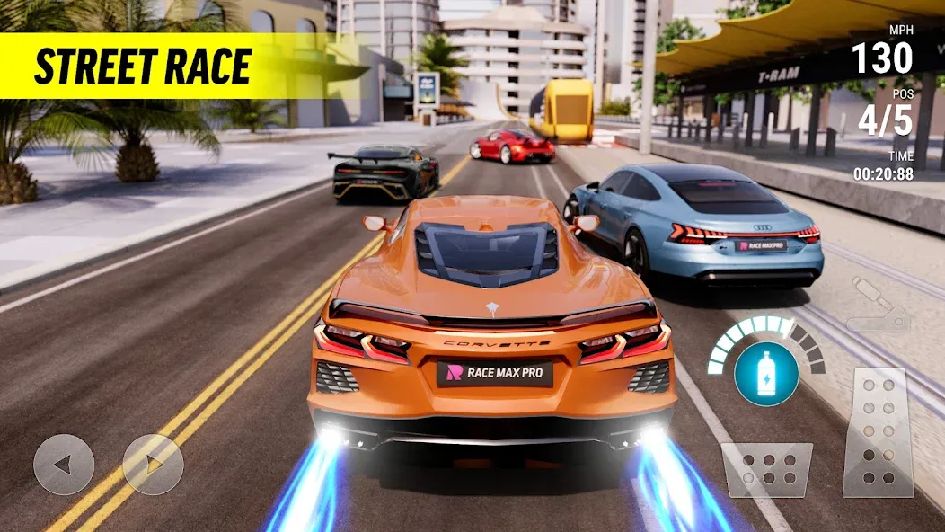 Race Max Pro — Car Racing (Рейс Макс Про) [MOD: Mega Mod/Меню] - Скриншот 3