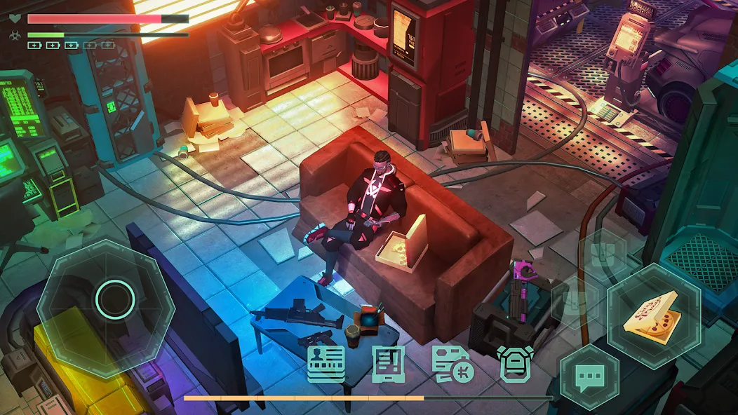 Cyberika: Action Cyberpunk RPG (Сайберика) [MOD: Все разблокировано] - Скриншот 2
