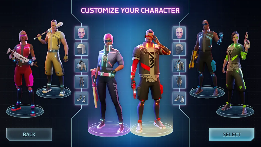 Cyberika: Action Cyberpunk RPG (Сайберика) [MOD: Все разблокировано] - Скриншот 3