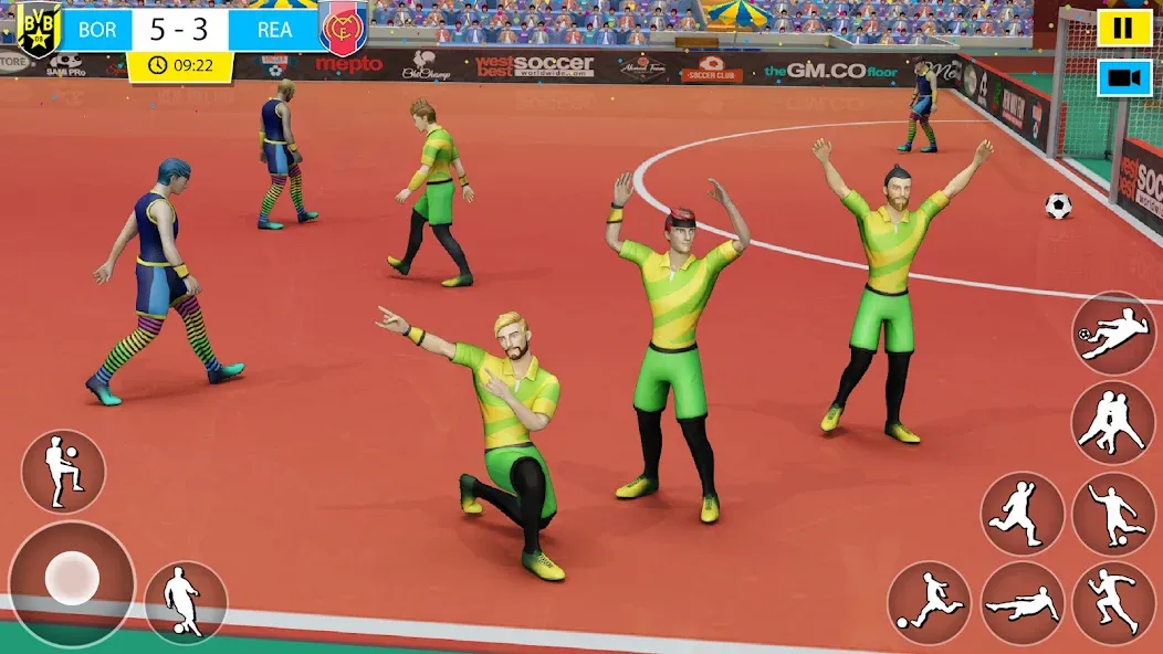 Indoor Futsal: Football Games (Индор Футзал) [MOD: Разблокировано] - Скриншот 2