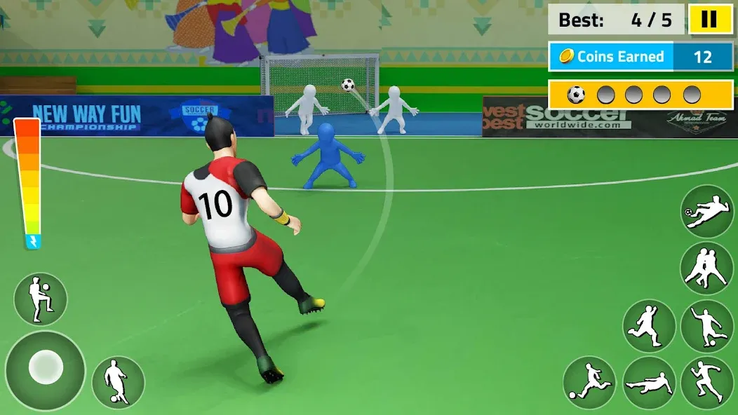Indoor Futsal: Football Games (Индор Футзал) [MOD: Разблокировано] - Скриншот 4
