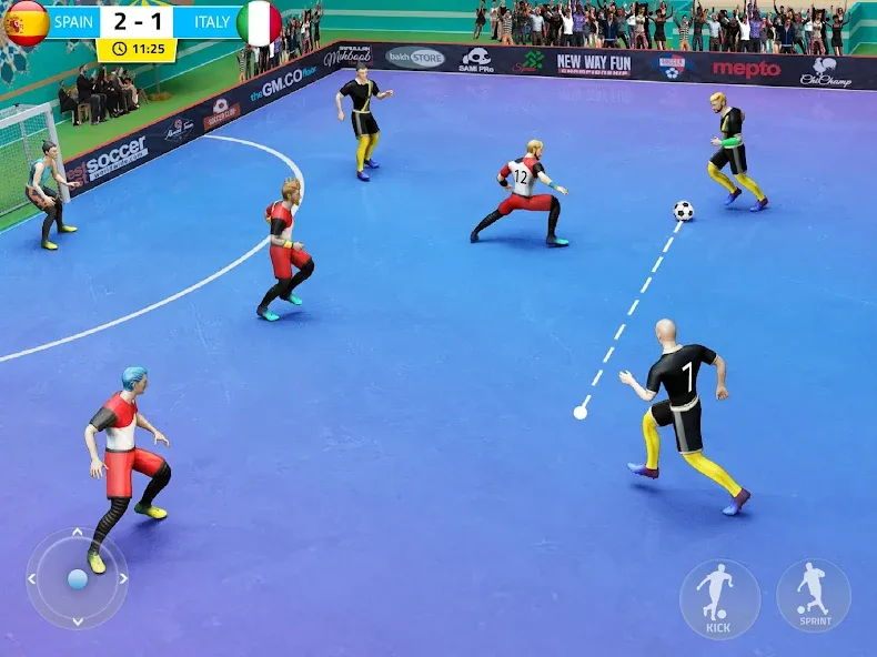 Indoor Futsal: Football Games (Индор Футзал) [MOD: Разблокировано] - Скриншот 5
