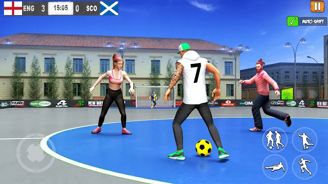 Street Football: Futsal Games (Стрит Футбол) [MOD: Разблокировано] - Скриншот 2