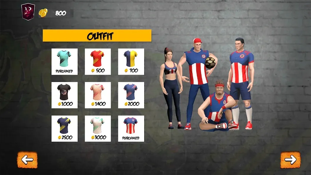 Street Football: Futsal Games (Стрит Футбол) [MOD: Разблокировано] - Скриншот 4