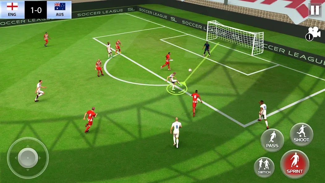 Play Football: Soccer Games (тар Футбол 23) [MOD: Мод Меню/Взлом] - Скриншот 2