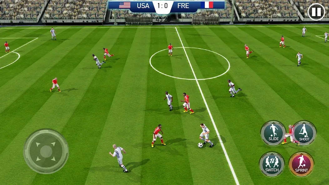Play Football: Soccer Games (тар Футбол 23) [MOD: Мод Меню/Взлом] - Скриншот 4