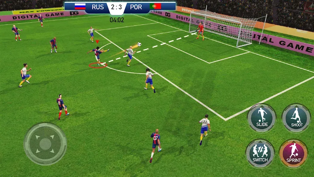 Play Football: Soccer Games (тар Футбол 23) [MOD: Мод Меню/Взлом] - Скриншот 5