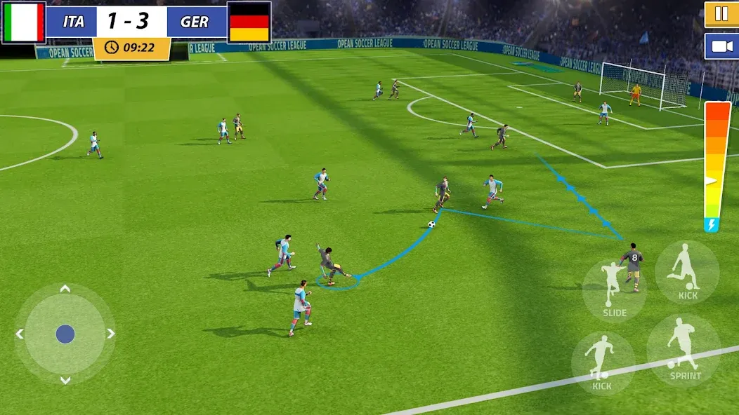 Soccer Star: Soccer Kicks Game (окер Стар) [MOD: Много монет/Энергии] - Скриншот 1