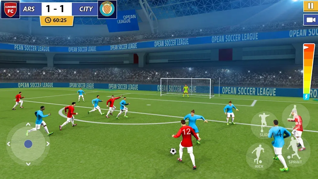 Soccer Star: Soccer Kicks Game (окер Стар) [MOD: Много монет/Энергии] - Скриншот 2