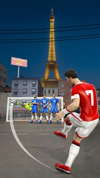 Street Football Kick Games (Уличный футбол Игры с ударами) [MOD: Все разблокировано] - Скриншот 5