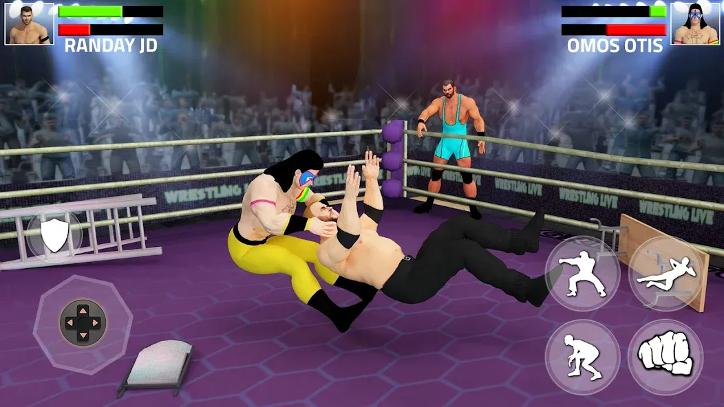 Tag Team Wrestling Game (Таг Тим Реслинг Гейм) [MOD: Все разблокировано] - Скриншот 4