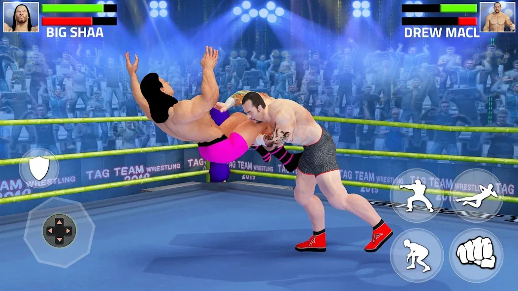Tag Team Wrestling Game (Таг Тим Реслинг Гейм) [MOD: Все разблокировано] - Скриншот 5