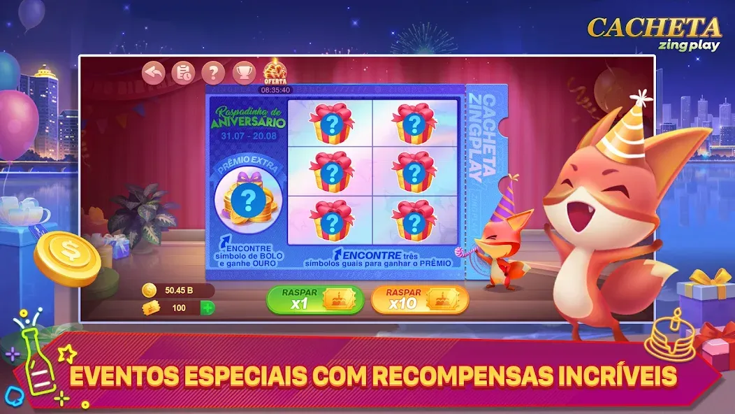 Cacheta — Pife — Jogo online (Кашета) [MOD: Меню/Много денег] - Скриншот 3