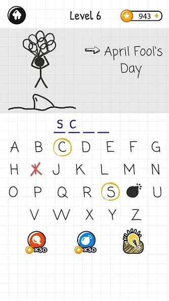 Hangman Words:Two Player Games [MOD: Мод Меню/Взлом] - Скриншот 5