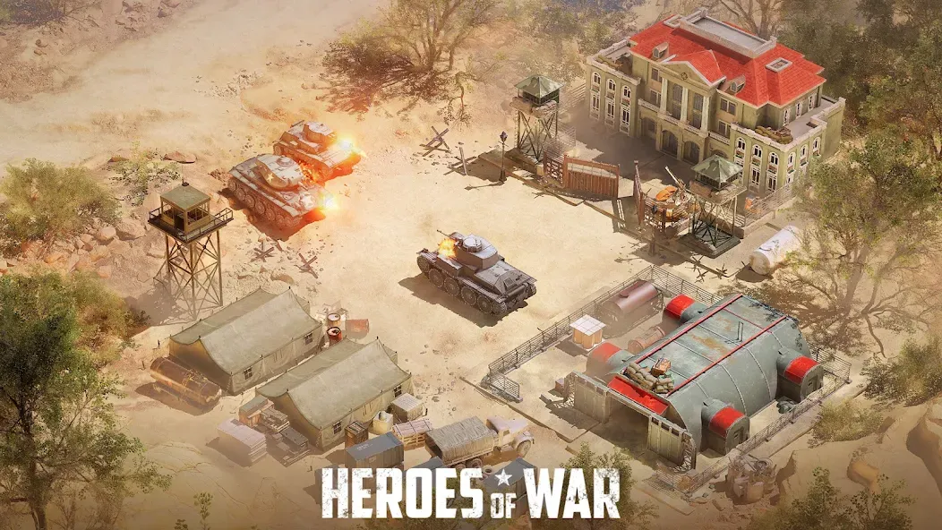 Heroes of War: Idle army game (Герои войны) [MOD: Много монет/Энергии] - Скриншот 3