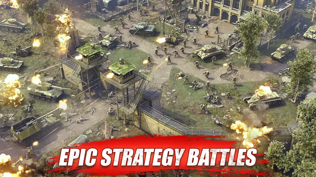 Heroes of War: Idle army game (Герои войны) [MOD: Много монет/Энергии] - Скриншот 5