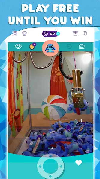Real Claw Machine & Crane Game [MOD: Все открыто] - Скриншот 1