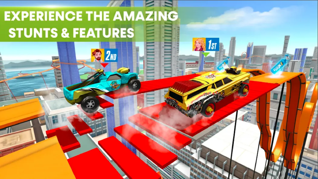 Race Off — Monster Truck Games [MOD: Все открыто] - Скриншот 2