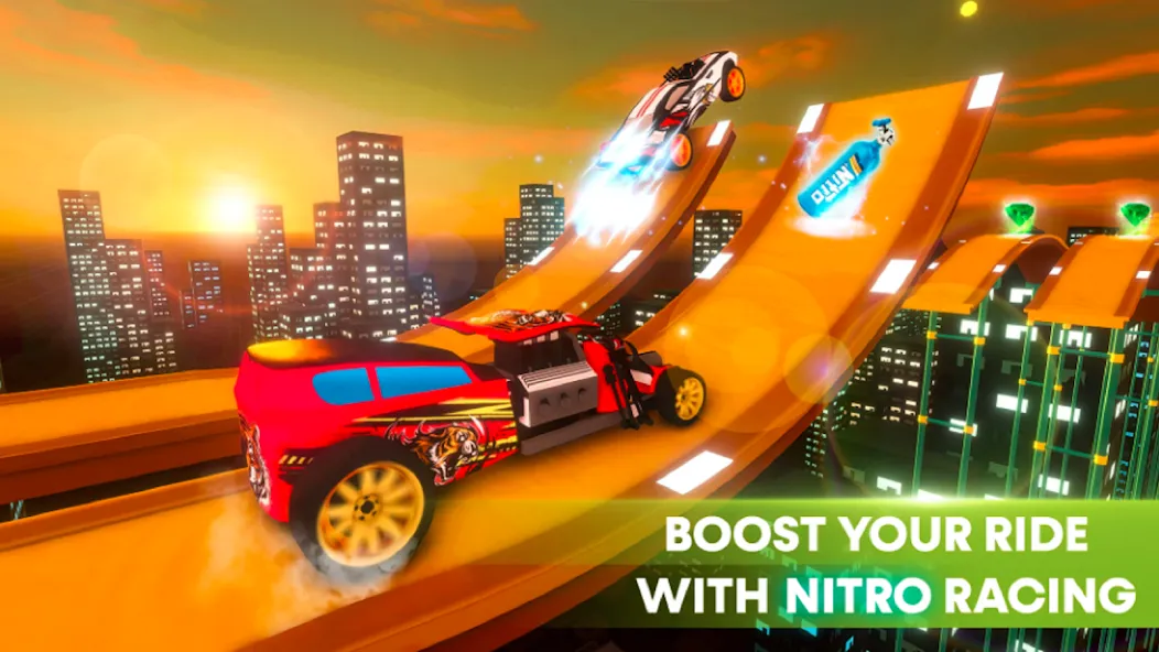 Race Off — Monster Truck Games [MOD: Все открыто] - Скриншот 3