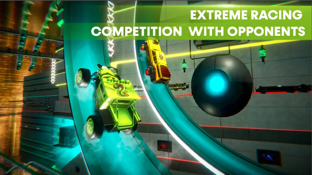 Race Off — Monster Truck Games [MOD: Все открыто] - Скриншот 4