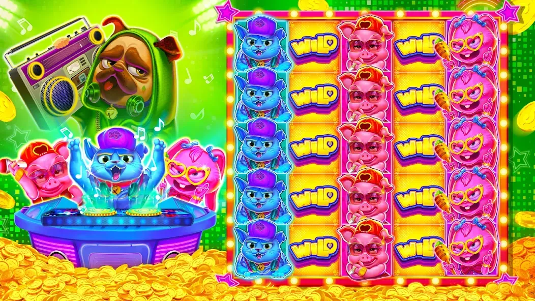 House of Fortune — Slots Vegas (Хаус оф Фортуне) [MOD: Меню/Много денег] - Скриншот 4