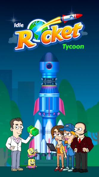Idle Rocket Tycoon (Айдл Рокет Тайкун) [MOD: Mega Mod/Меню] - Скриншот 5
