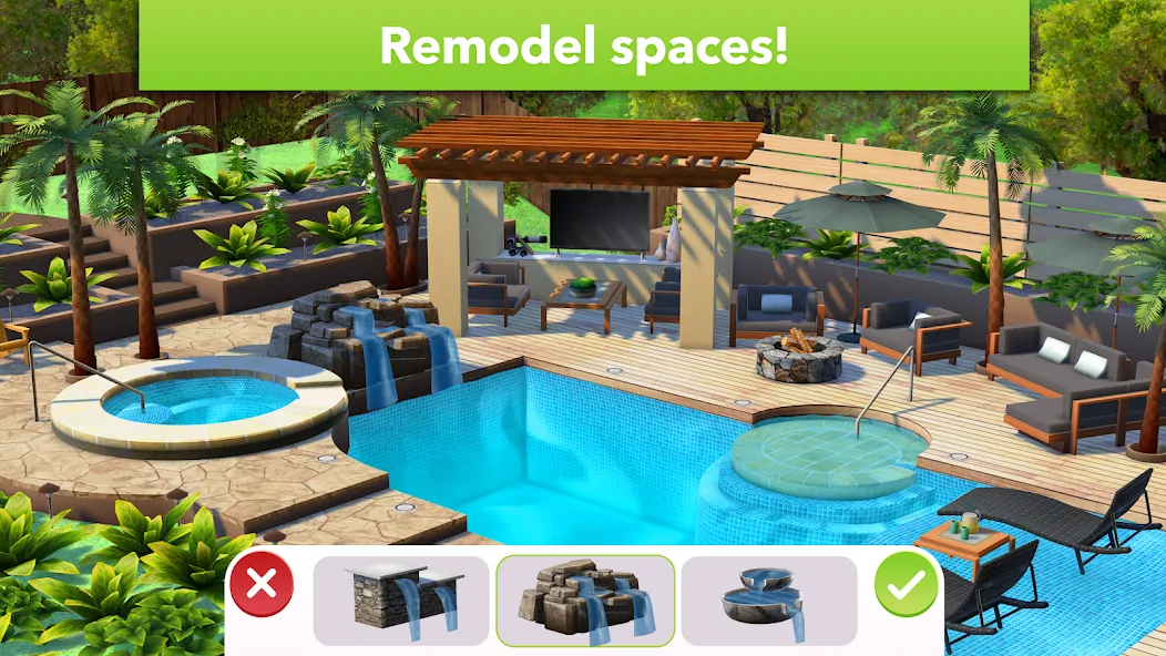 Home Design Makeover (Хоум Дизайн Мейковер) [MOD: Все открыто] - Скриншот 1