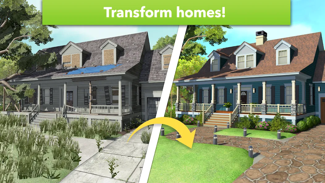 Home Design Makeover (Хоум Дизайн Мейковер) [MOD: Все открыто] - Скриншот 2