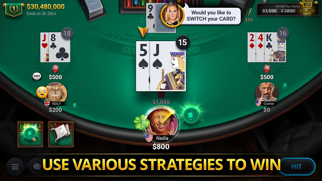 Blackjack Championship (Блэкджек Чемпионат) [MOD: Все открыто] - Скриншот 3